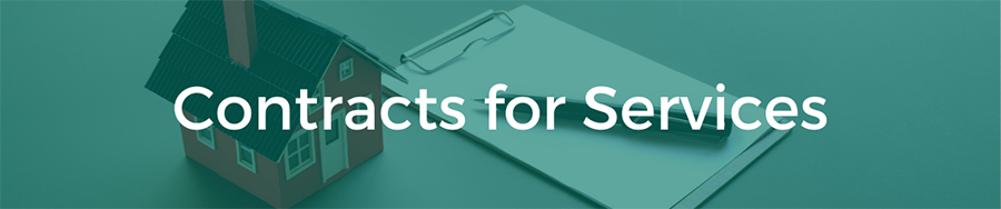 Contracts for Services Banner
