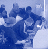 youth working on experiment