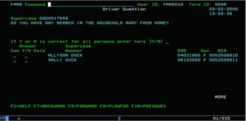 screen shot FMRB