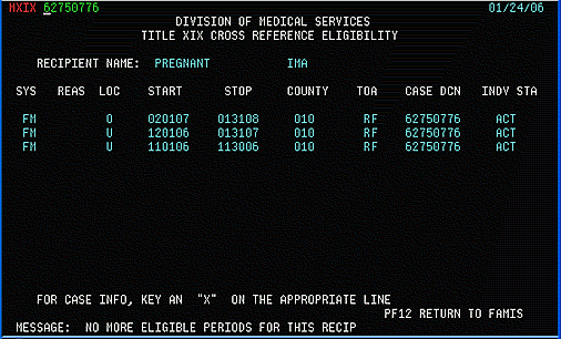 screen shot of MXIX