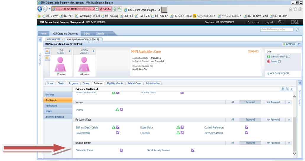 MEDES Screen Shot