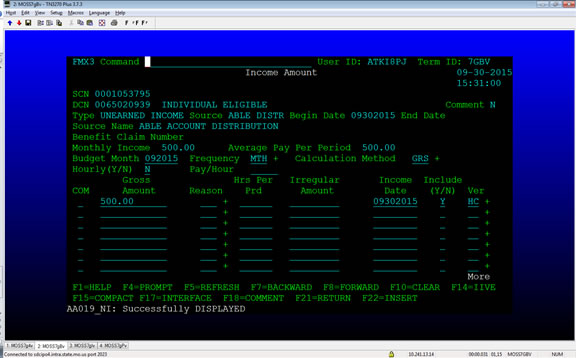 FMX3 Screen Image