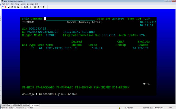 FM33 Screen Image