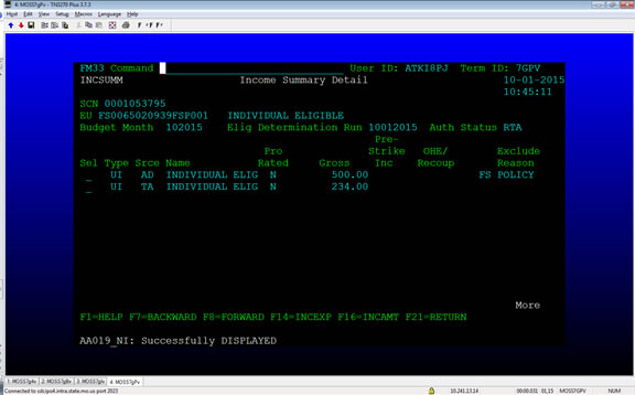 FM33 Screen Image